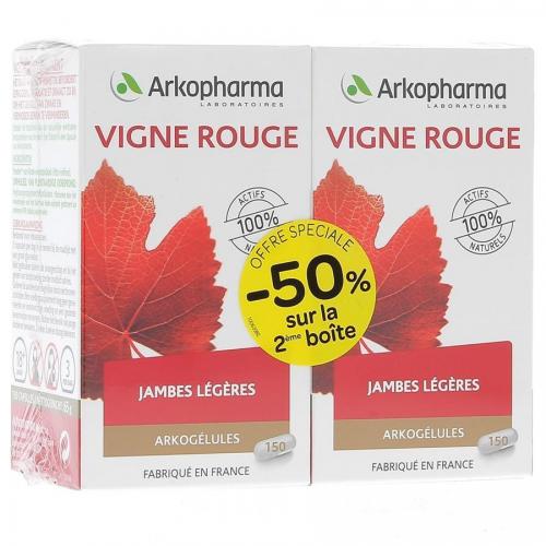 Vigne Rouge 150 gélules lot de 2